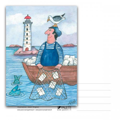 Ahvenanmaan miittipostimerkkikortti 2018