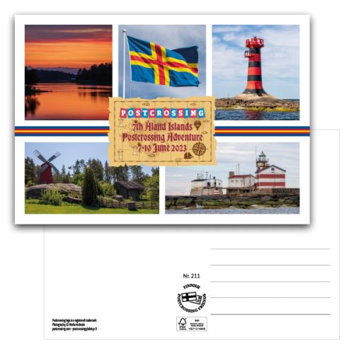 211 - 7th Åland Islands Postcrossing Adventure