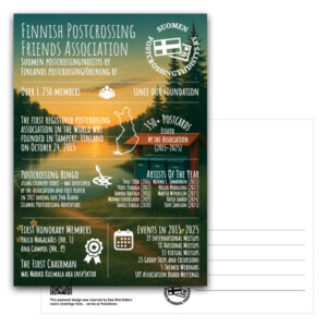 336 - Greetings From... Finpostcrossing - 10-vuotisjuhlapostikortti