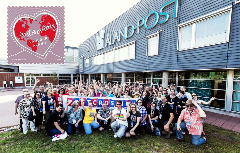 Åland Islands Postcrossing Stamp Launch Meetup 2019