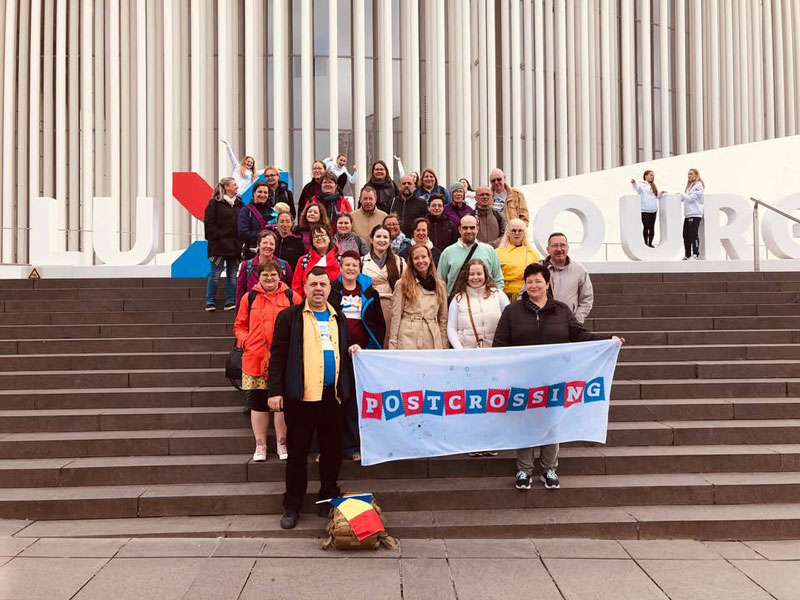 Luxemburg Postcrossing Stamp Launch Meetup 2022