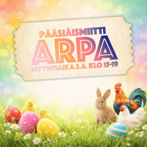 Pääsiäismiittiarpa 2.4.2026