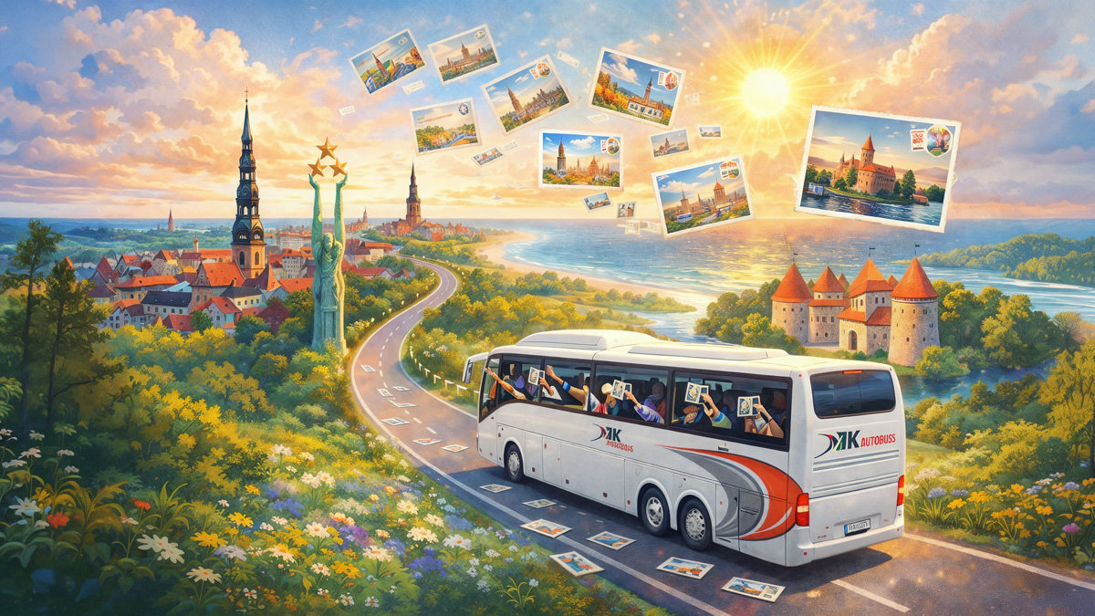 Baltian Postcrossing-seikkailu 31.5.-6.6.2026