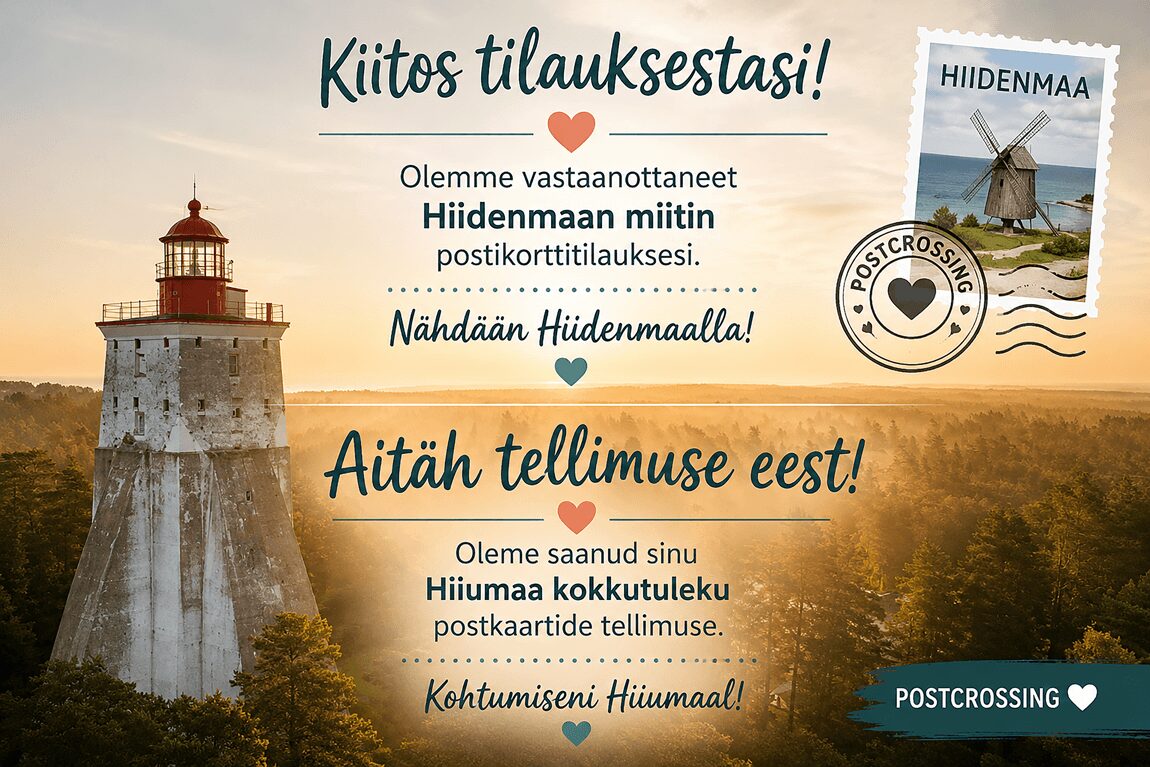Kiitos! Aitäh! Hiiumaa 2026